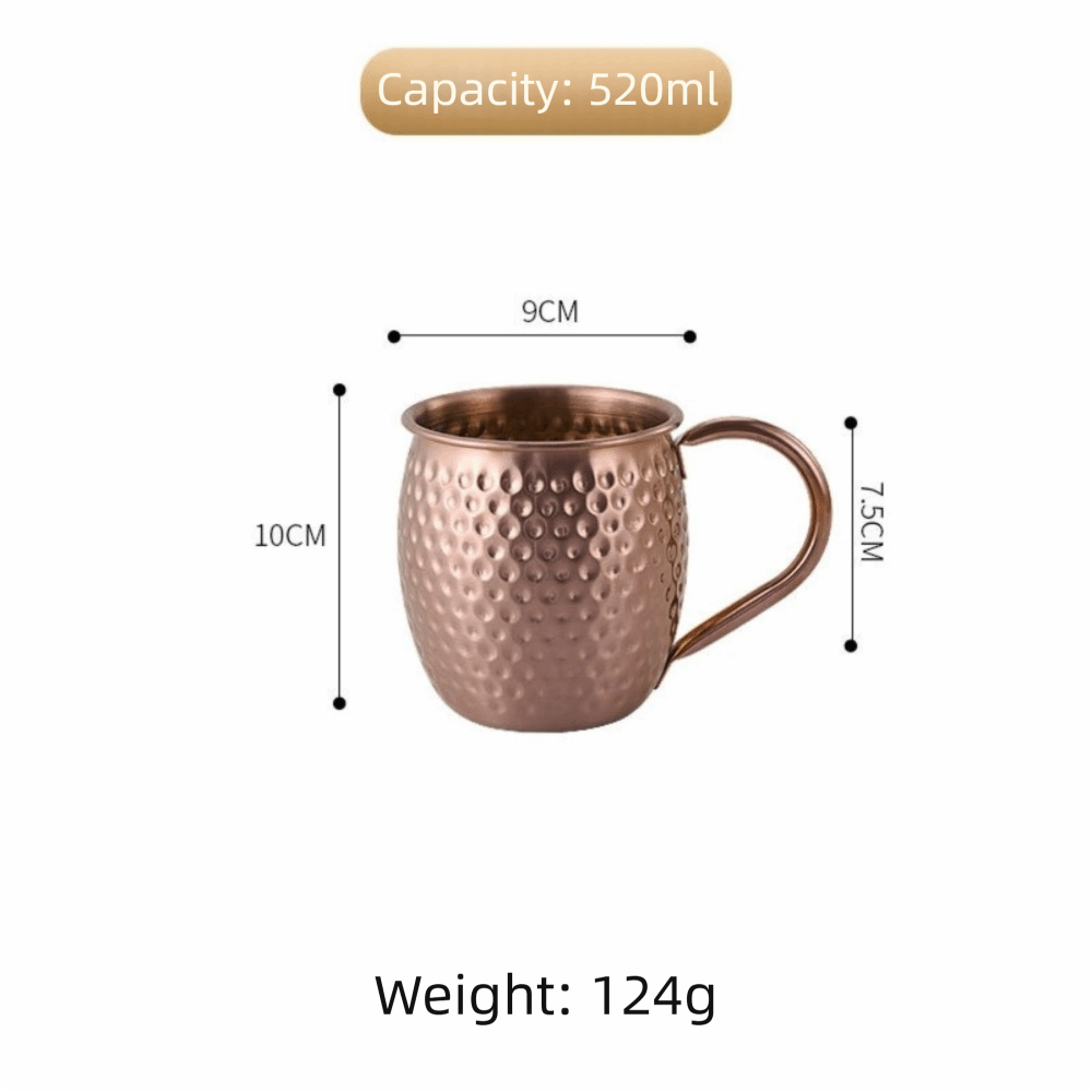 Wine Beer Coffee Drink - Caneca criativa moscow mule de 520ml,