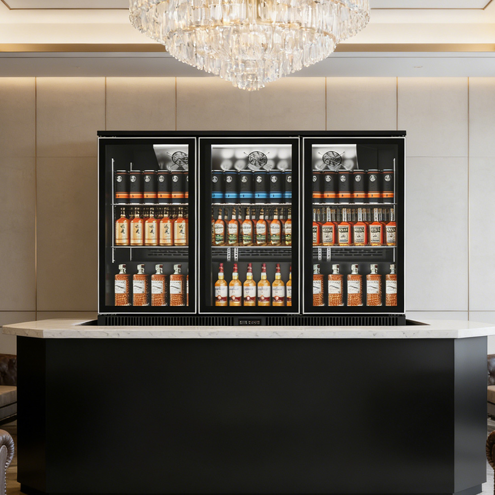 Wine Beer Fridge Under Counter - Mini Refrigerador de Bebidas com 3