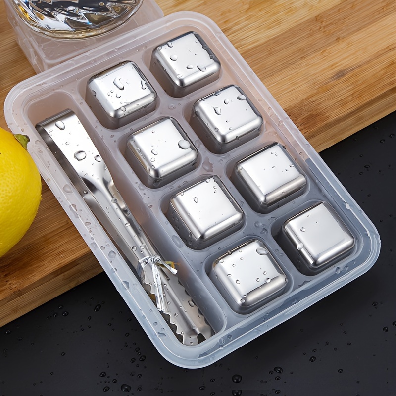 Wine Beer Refrigerator - Pedras de resfriamento de uísque, cubo