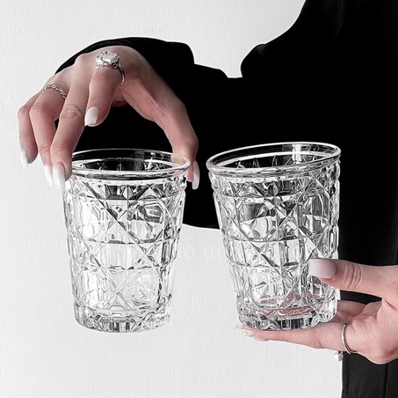 Wine Beer Coffee Drink - Diamante Vintage Modelado De Vidro, Vidro