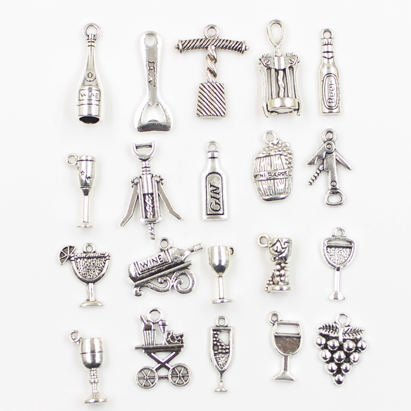 Wine Like Beer - 30pcs encantos barril de cerveja uva