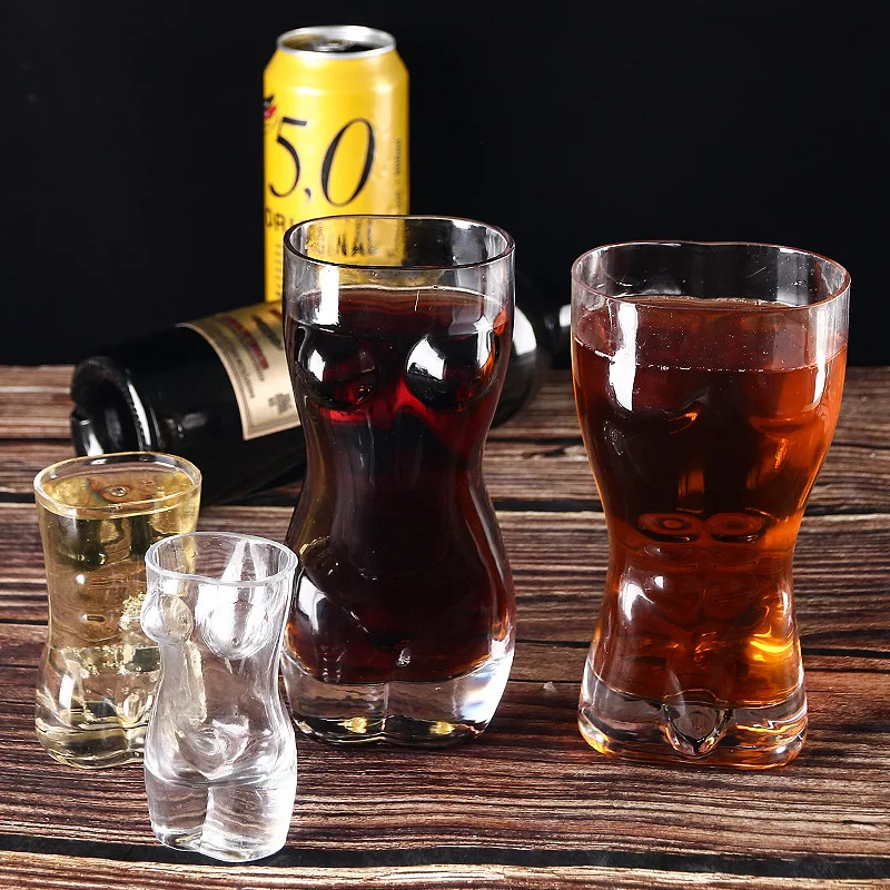 Wine Mix With Beer - Copo de vinho de parede dupla