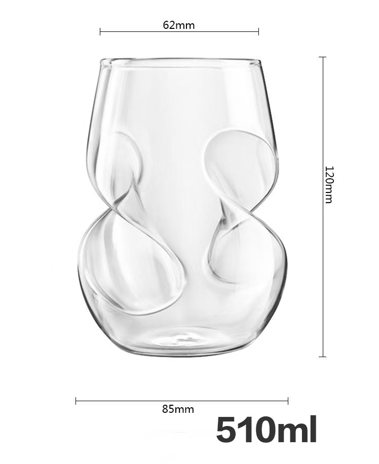 Copo de uísque, copo de coquet - Wine Beer Cocktail avaliação e preço