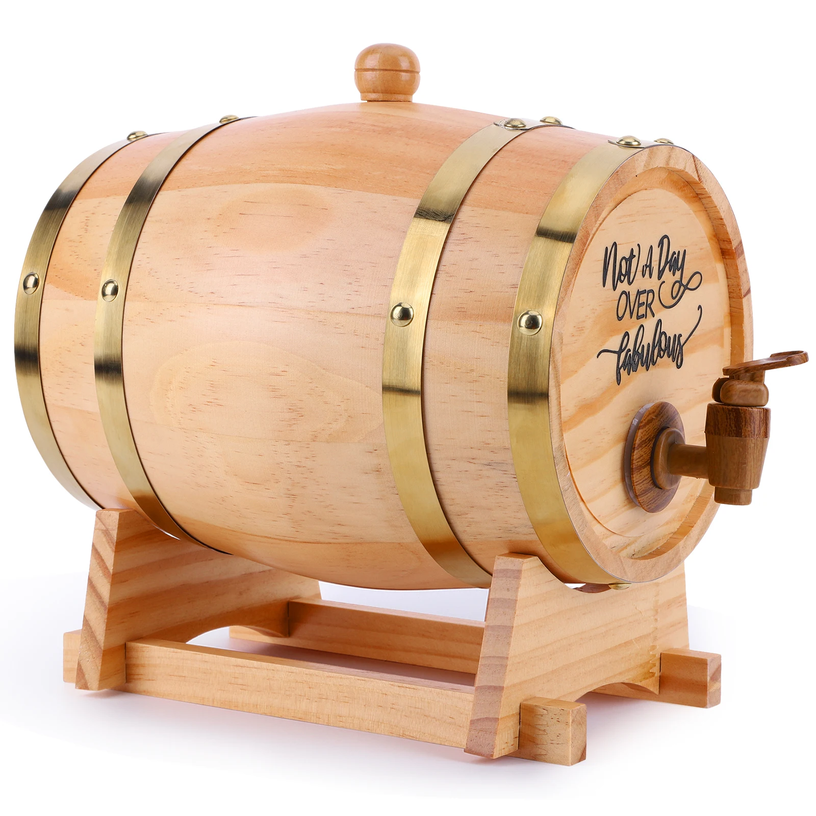 Barril de uísque de madeira 3l - Wine Beer Cocktail avaliação e preço