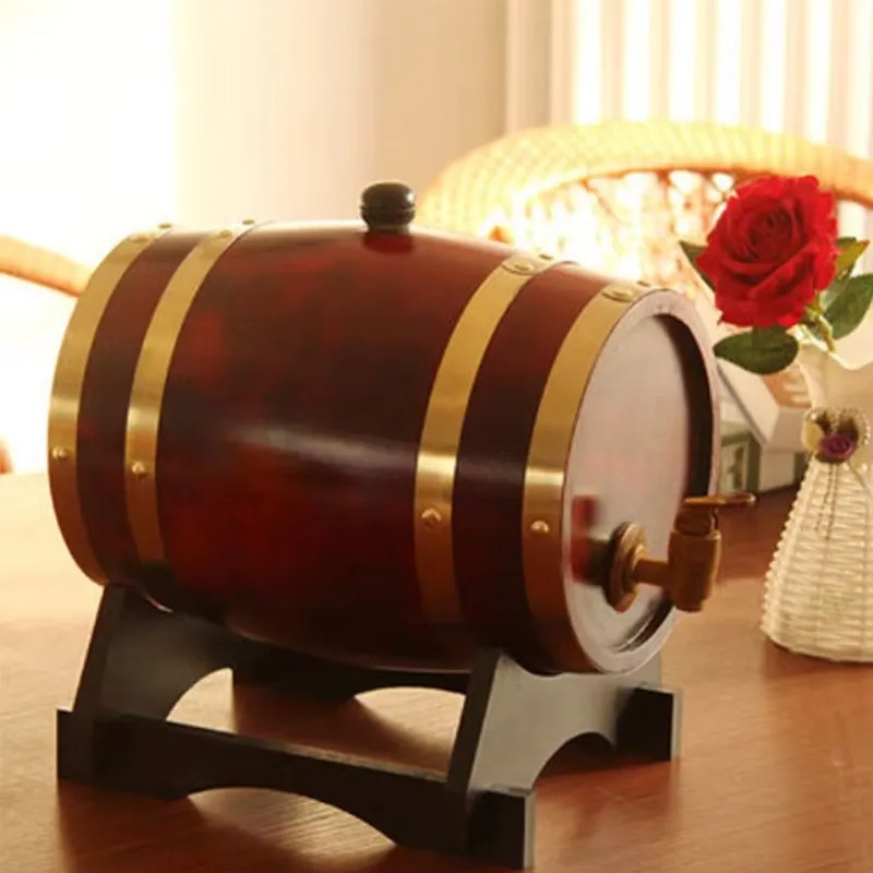 Barril de Madeira Grande de 20 - Wine Beer Logo avaliação e preço