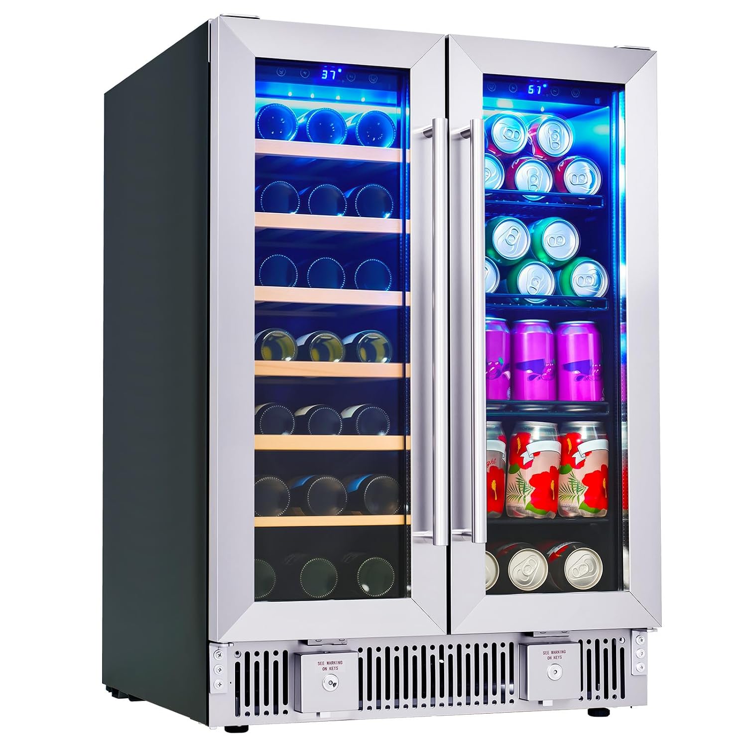Refrigerador de Bebidas, Gelad - Wine Beer Fridge Under Counter avaliação e preço