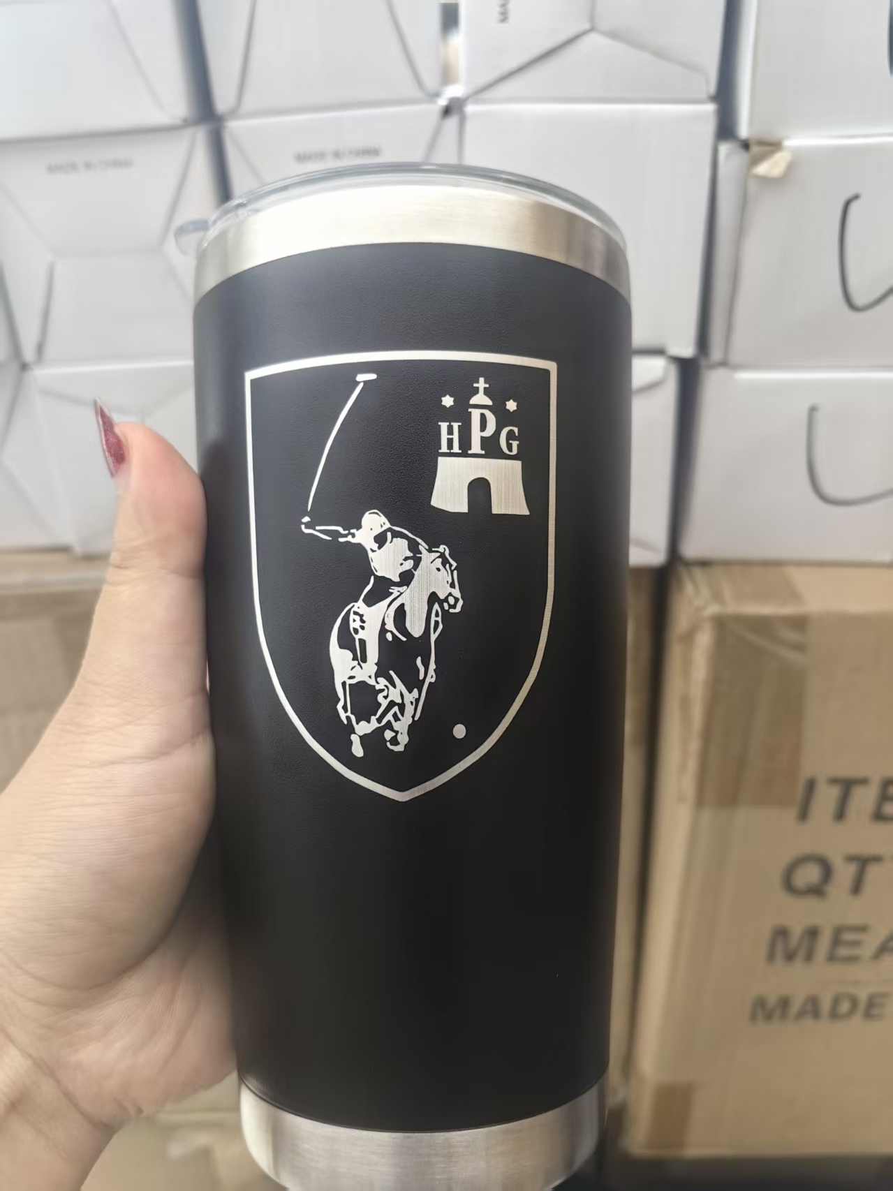 Caneca Térmica de Vinho e Cerv - Wine Beer Logo avaliação e preço