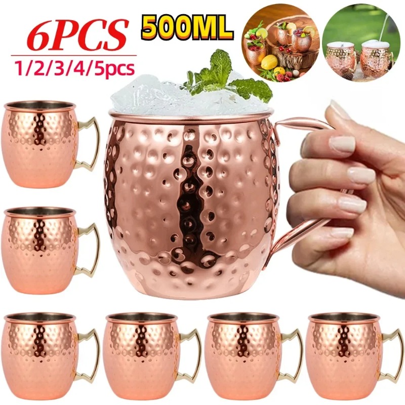 Conjunto de 1-6 Canecas de Coq - Wine Beer Cocktail avaliação e preço