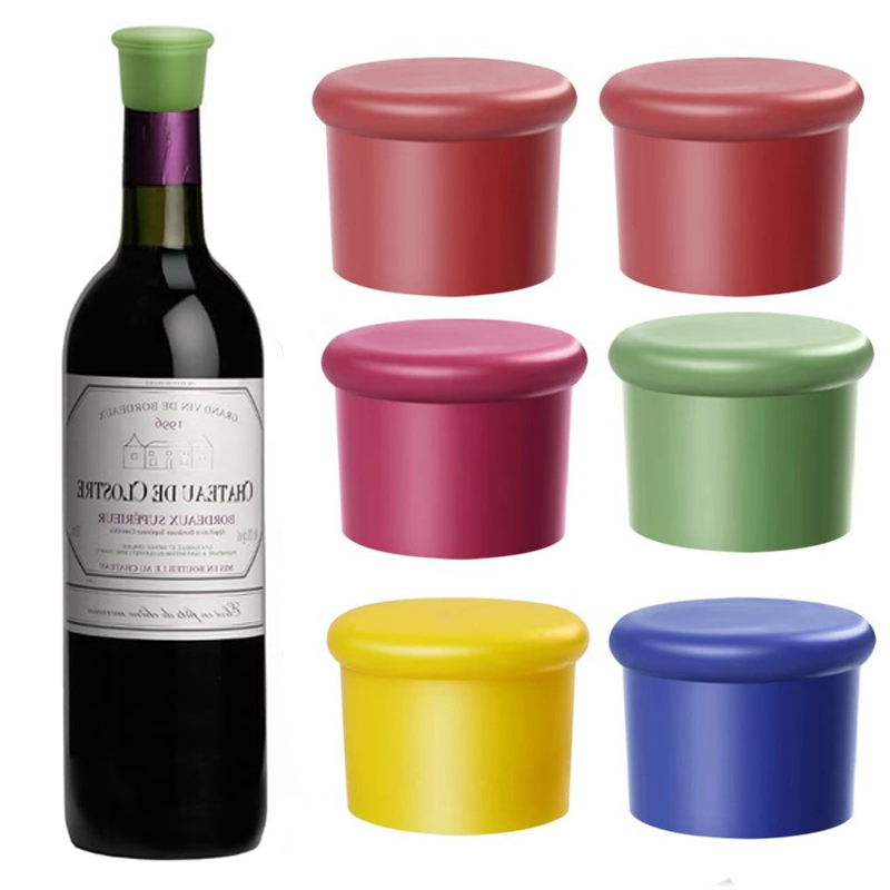 1/5 pçs rolhas de vinho reutil - Wine Beer Spirits avaliação e preço