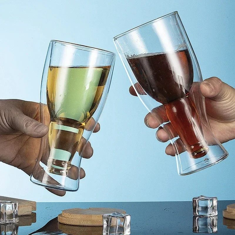 Copo de vinho criativo para co - Wine Beer Spirits avaliação e preço