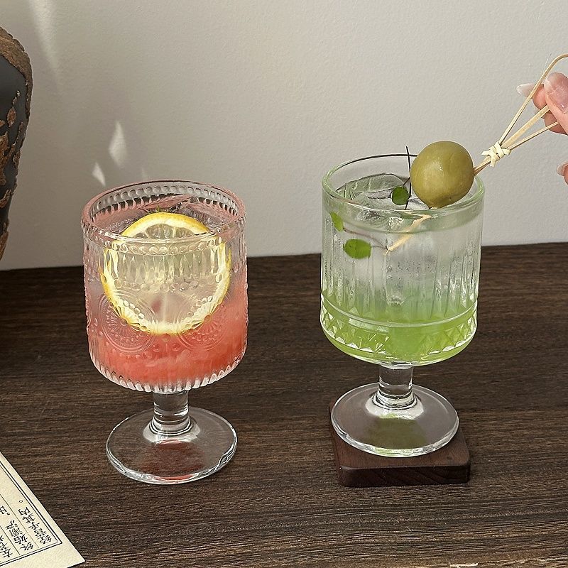 4 pçs conjunto vintage em rele - Wine Mix With Beer avaliação e preço
