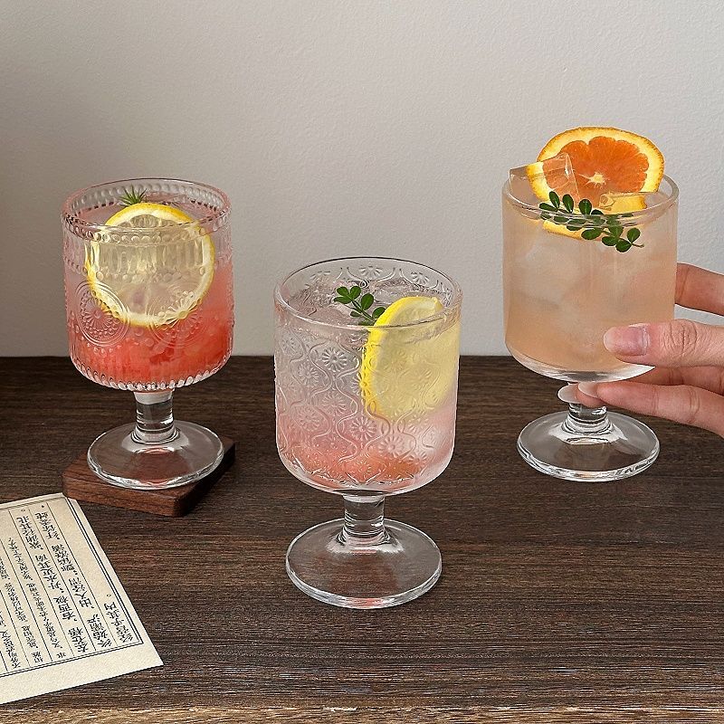 4 pçs conjunto vintage em rele - Wine Mix With Beer avaliação e preço