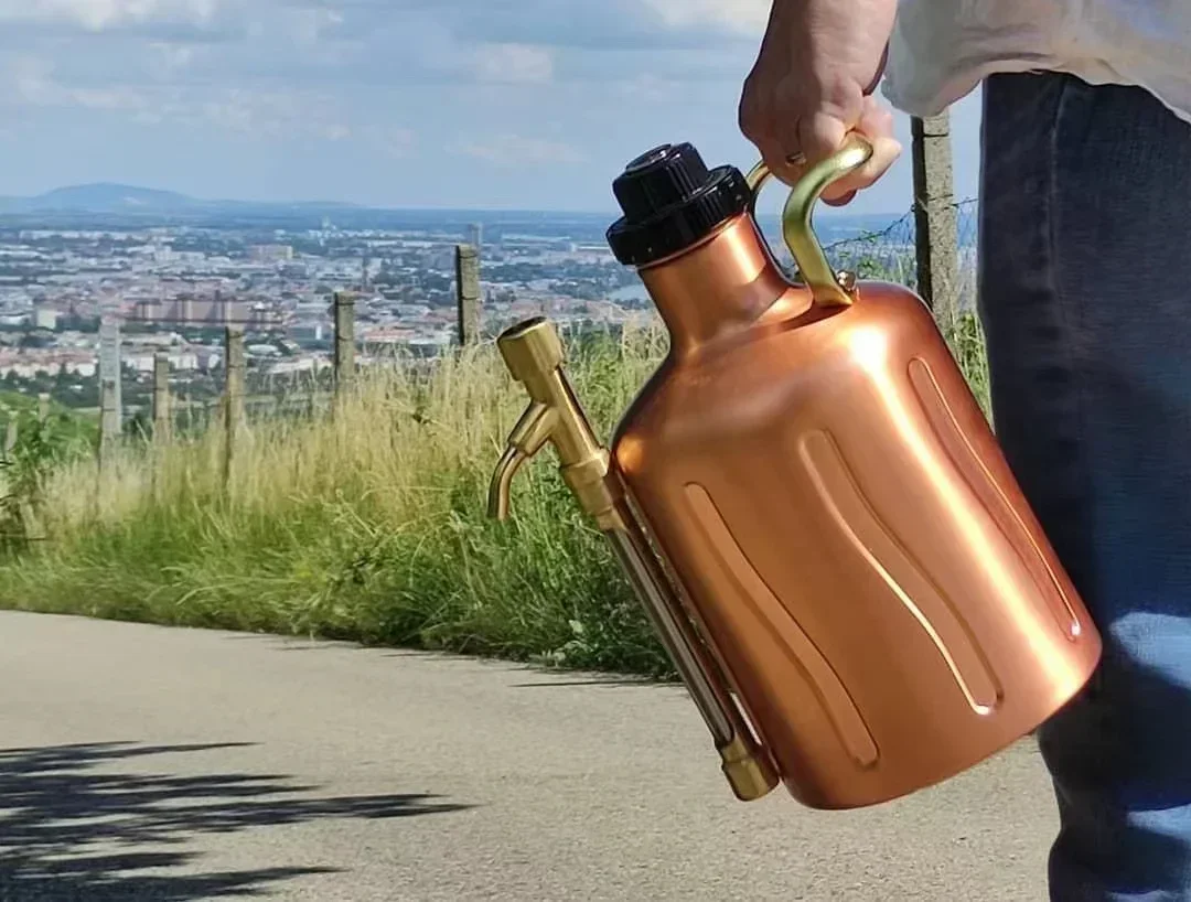 Garrafa térmica de aço inoxidá - Wine Like Beer avaliação e preço