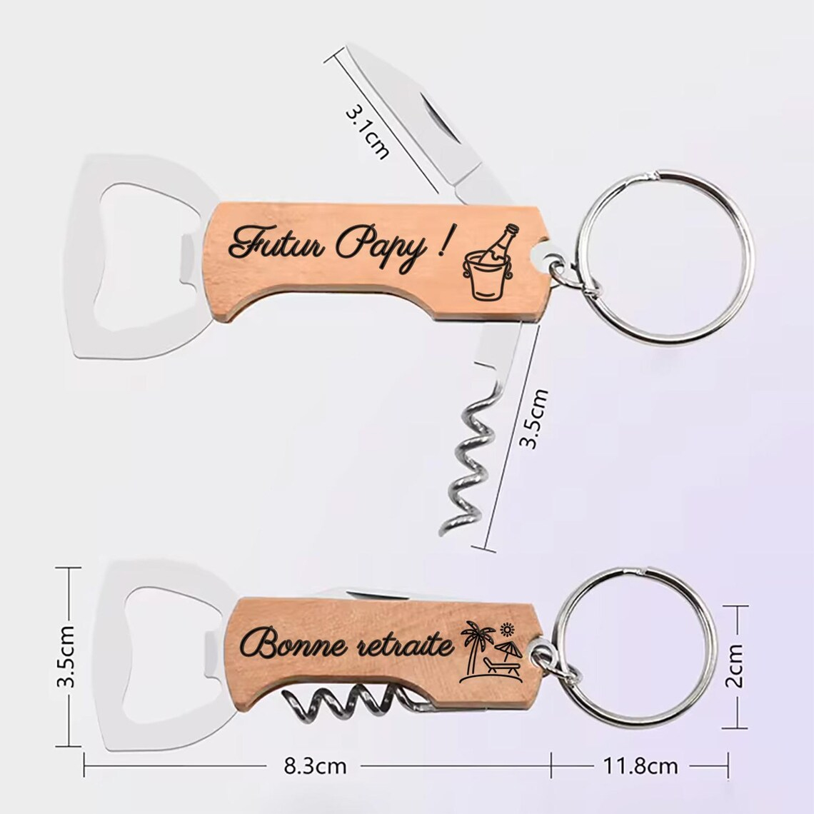 Abridor de garrafas de cerveja - Wine Beer Logo avaliação e preço