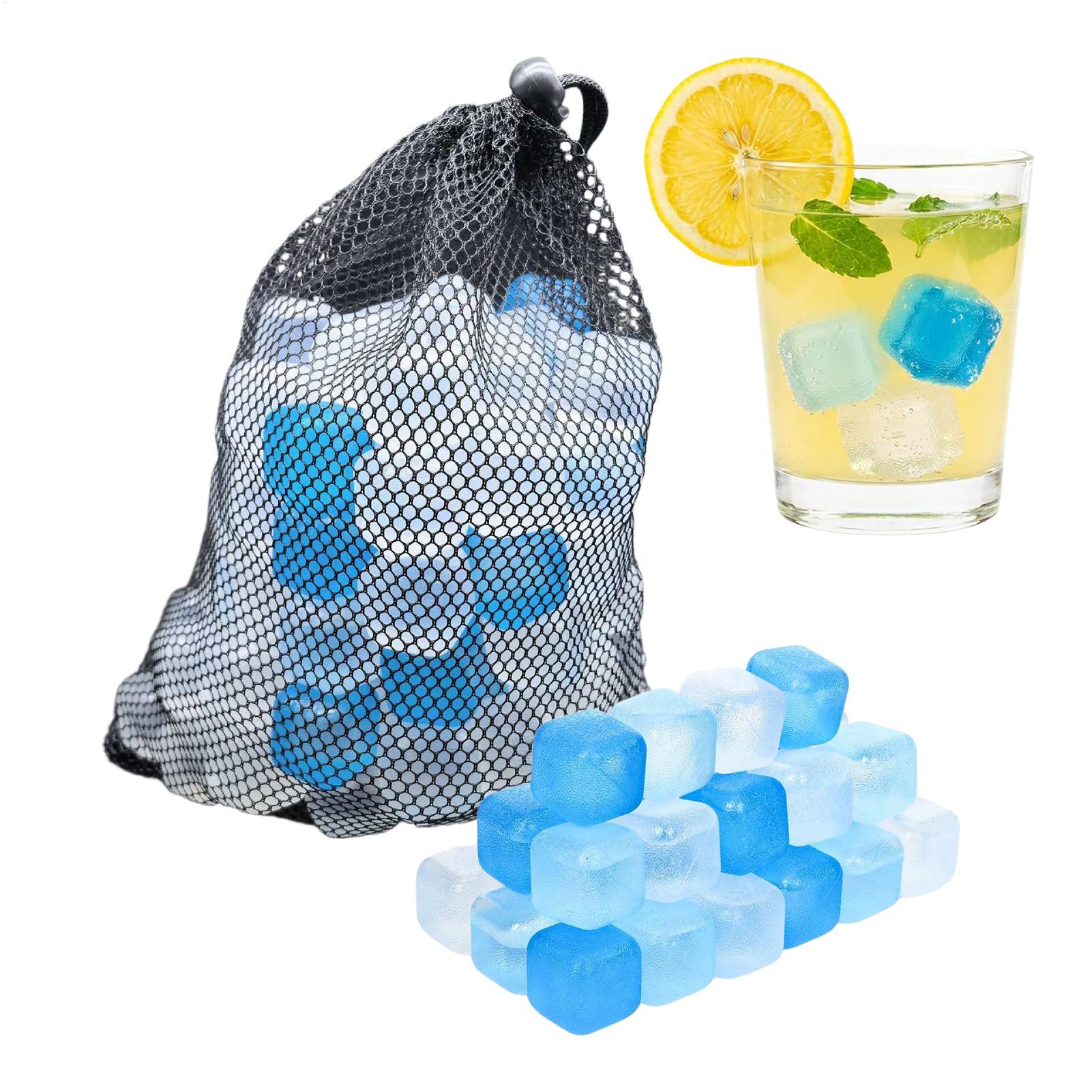 100 Cubos de Gelo Reutilizávei - Wine Beer Refrigerator avaliação e preço