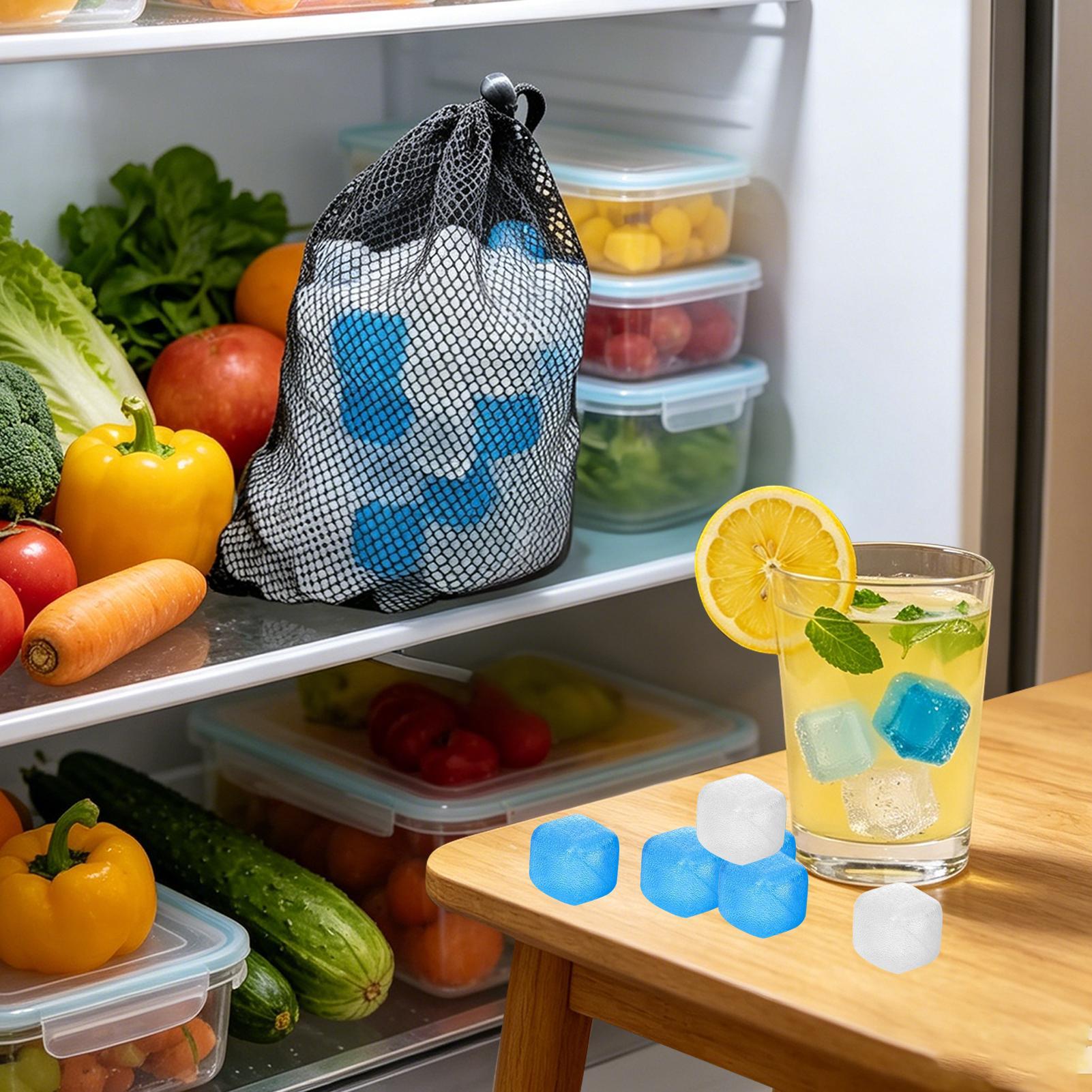 100 Cubos de Gelo Reutilizávei - Wine Beer Refrigerator avaliação e preço