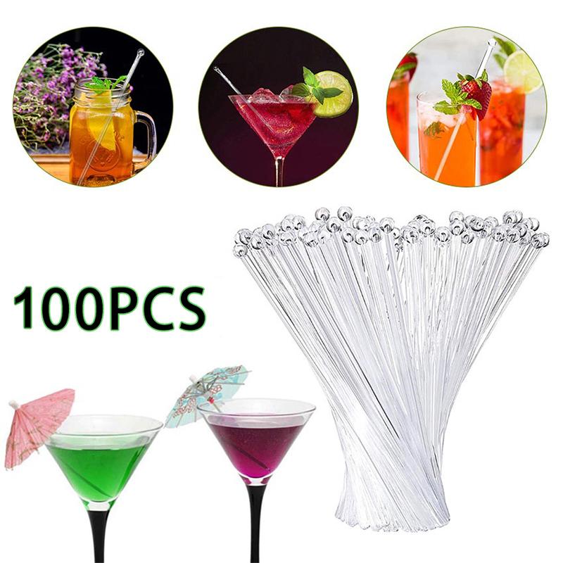 100 Peças de Mexedores de Plás - Muddler Cocktail Bar avaliação e preço