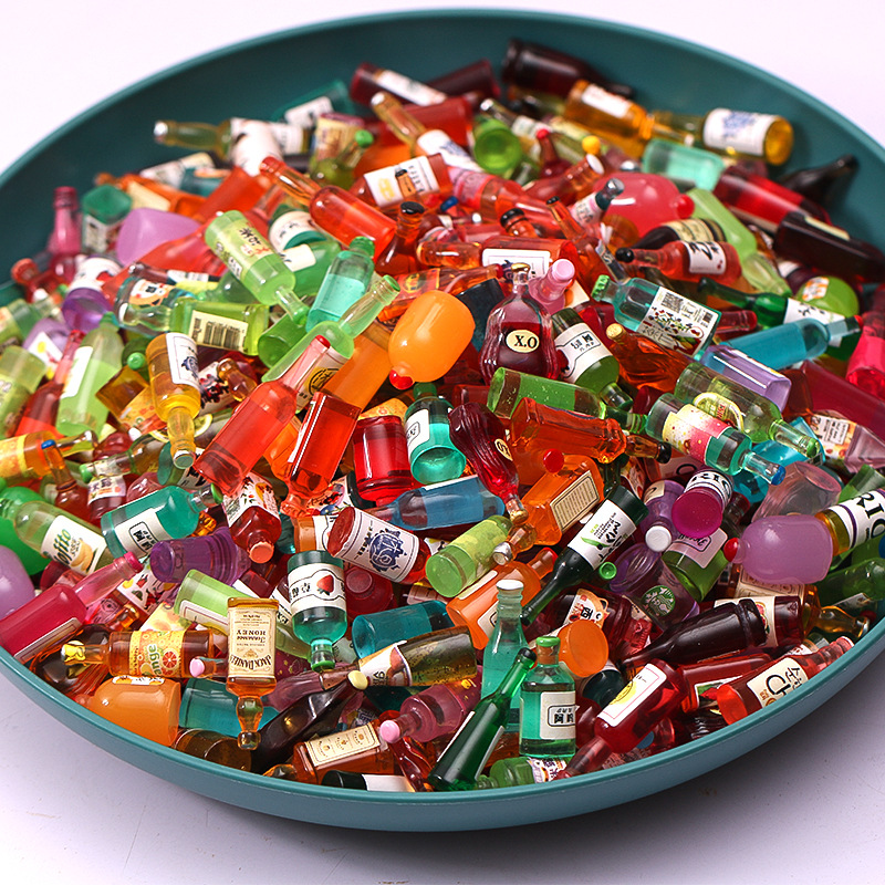 Mini Resin Simulação Garrafa d - Wine Mix With Beer avaliação e preço