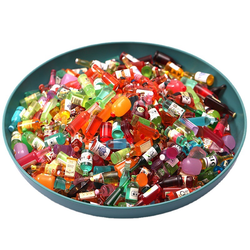 Mini Resin Simulação Garrafa d - Wine Mix With Beer avaliação e preço