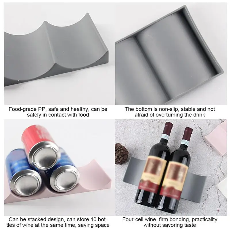 Suporte empilhável para garraf - Wine Beer Refrigerator avaliação e preço