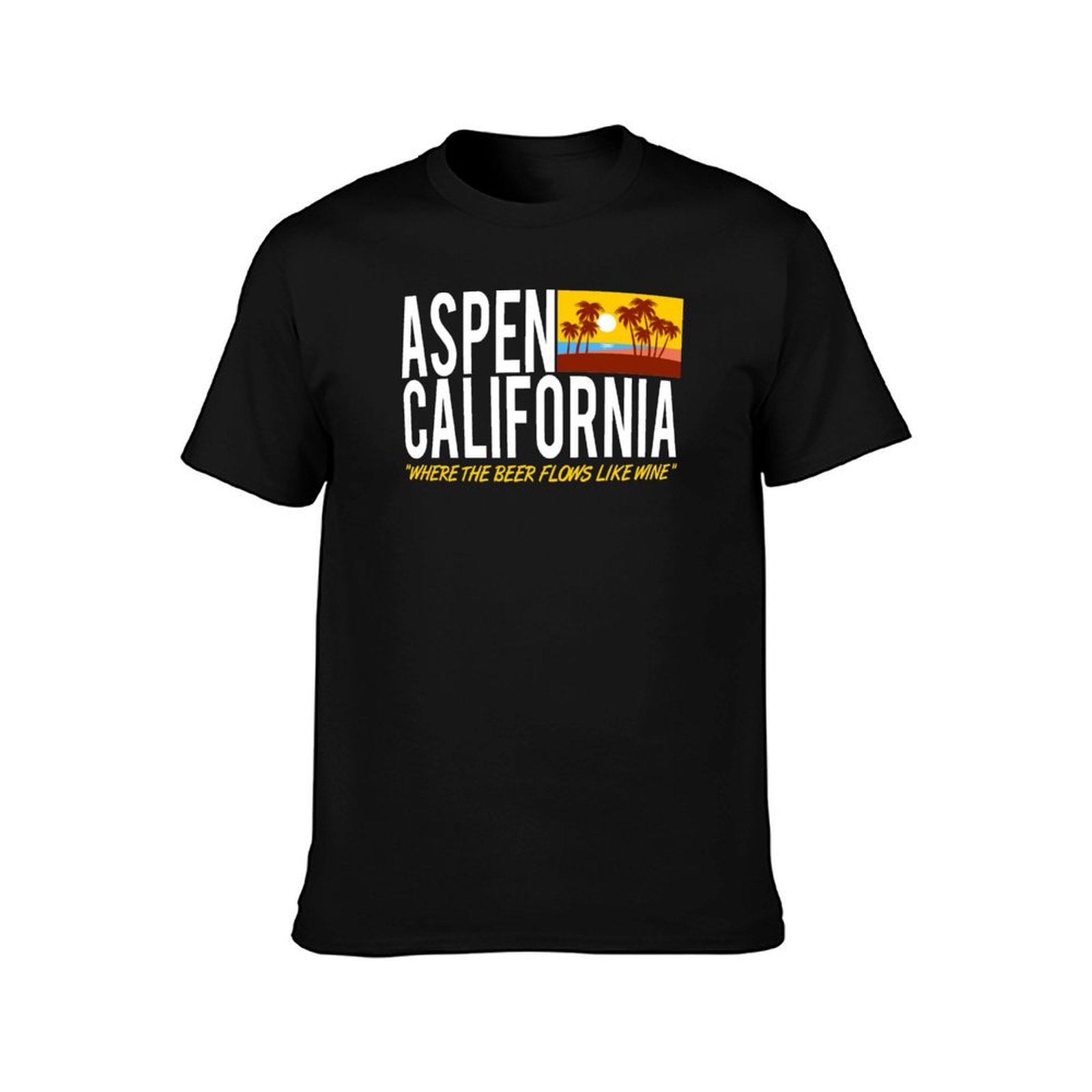 Aspen California - Camiseta co - Wine Like Beer avaliação e preço
