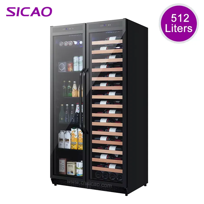 Frigobar Embutido com Duas Por - Wine Beer Fridge Under Counter avaliação e preço