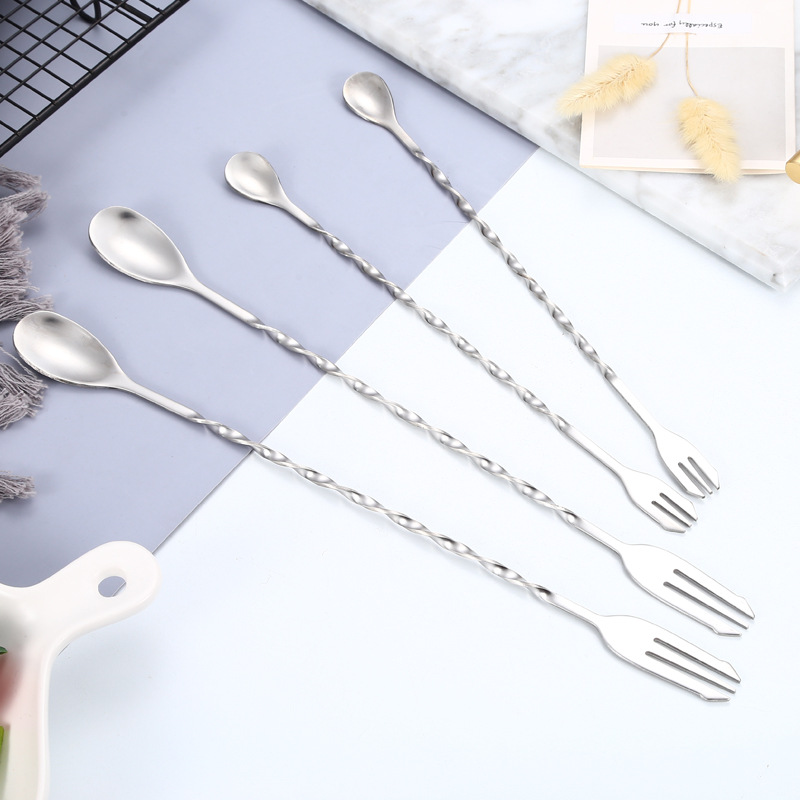 Nova Colher de Mistura para Co - Muddler Cocktail Bar avaliação e preço